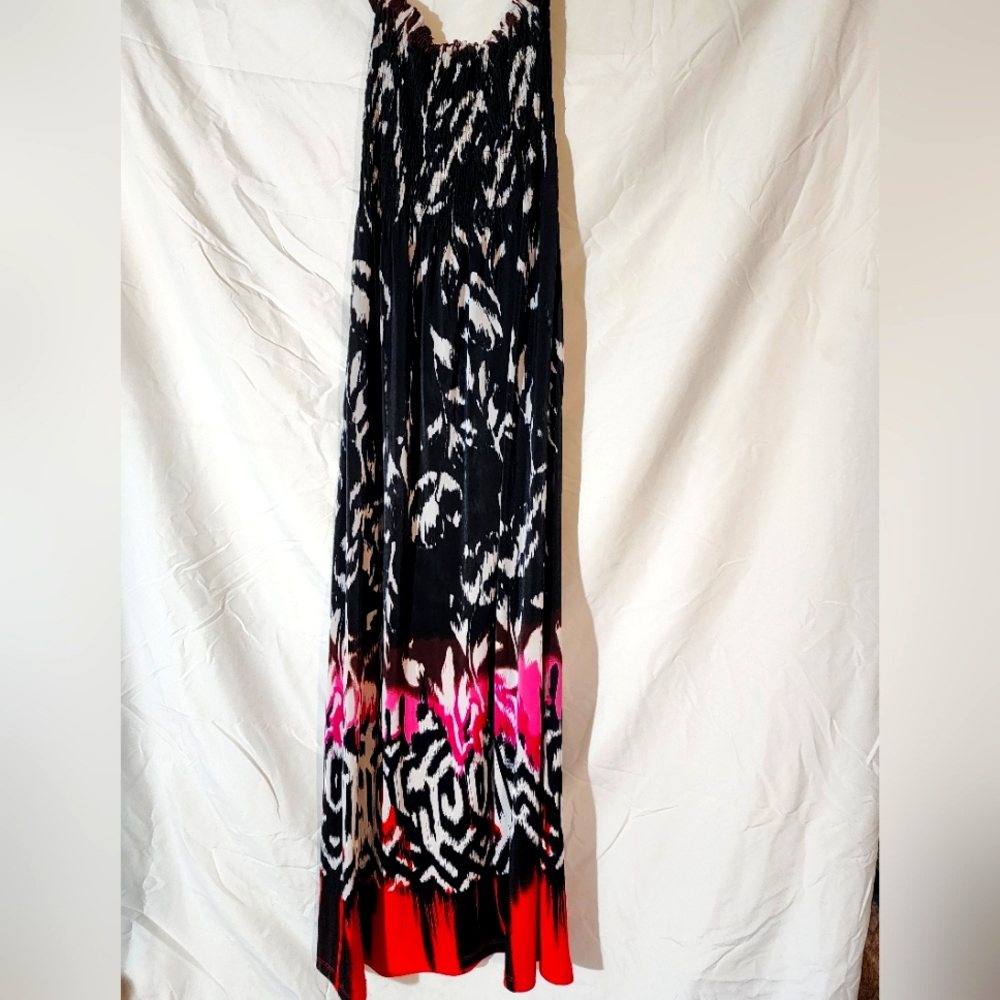 Strapless maxi dress (S)